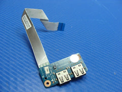 HP 15-g019wm 15.6" Genuine Laptop Dual USB Port Board w/Cable LS-A993P HP