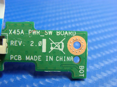 Asus X45A-HCL112G 14" Genuine Power Button Board w/Cable 60-N7OPS1000-C01 ER* - Laptop Parts - Buy Authentic Computer Parts - Top Seller Ebay