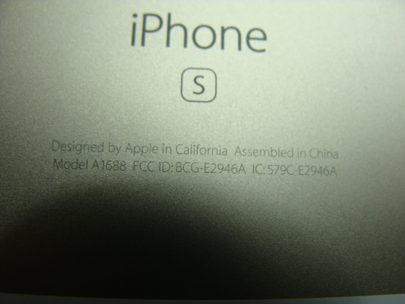 iPhone 6s A1688 4.7