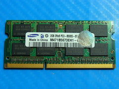 MacBook Pro A1286 Samsung 2GB Memory PC3-8500S-07-10-F2 M471B5673EH1-CF8 - Tested Computer Laptop Parts