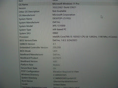 Power Touch PWR Battery Dell XPS 13 9300 Intel i5-10th Gen 1.0GHz 8GB 256GB SSD - Tested Computer Laptop Parts