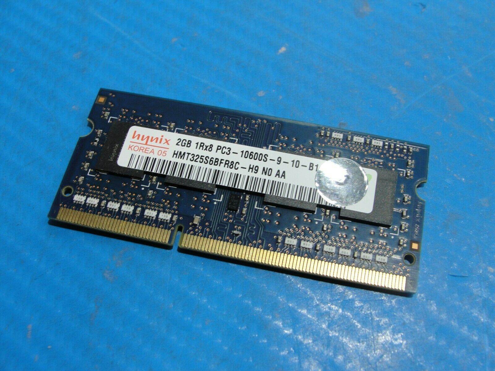 MacBook Pro A1278 SO-DIMM Hynix 2GB Memory PC3-10600S-9-10-B1 HMT325S6BFR8C-H9 - Tested Computer Laptop Parts