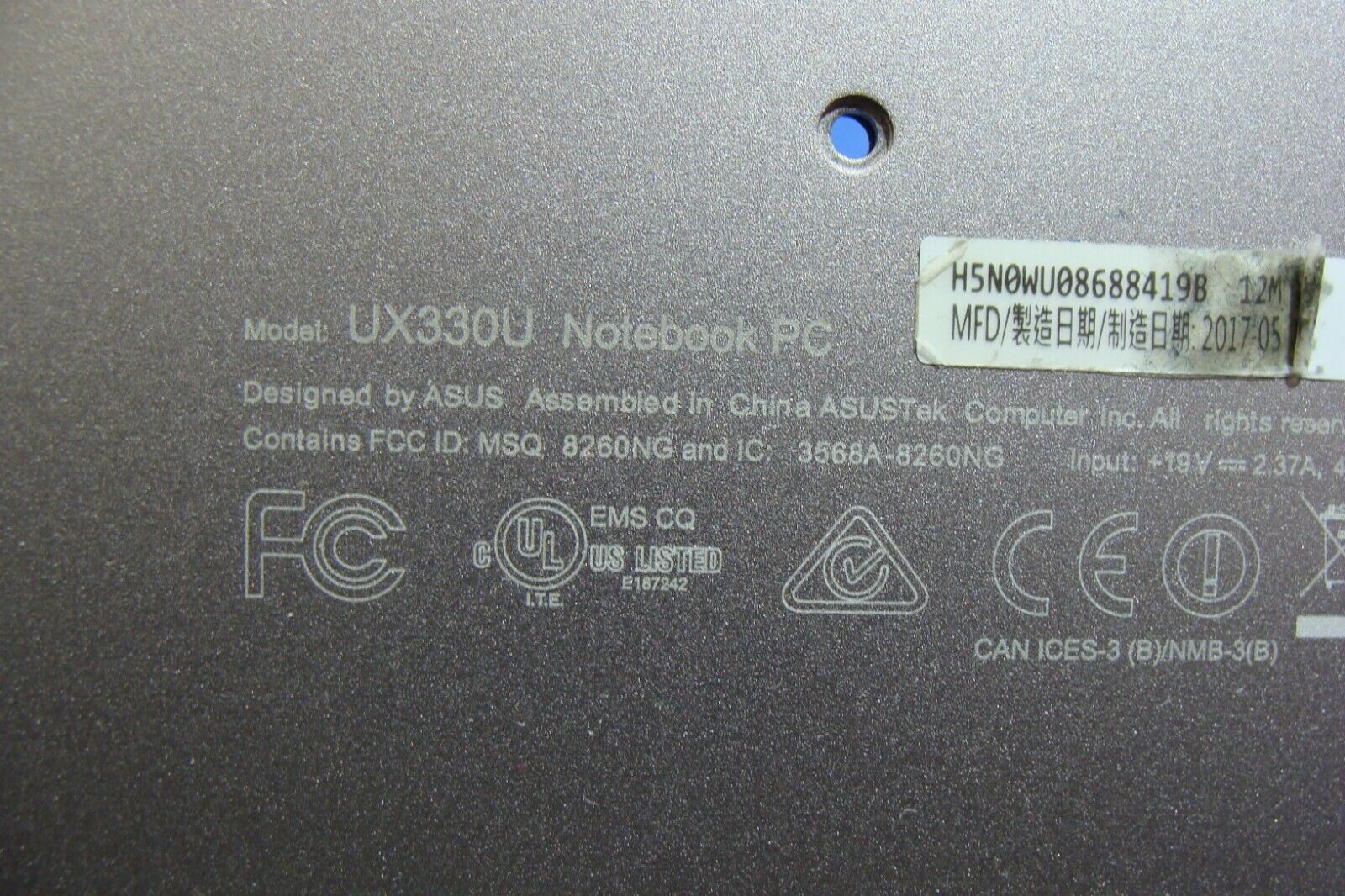 Asus Zenbook UX330U 13.3