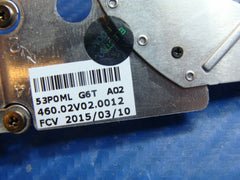 Dell inspiron 15 3551 15.6" CPU Cooling Fan w/Heatsink M5H50 460.02V02.0012 ER* - Laptop Parts - Buy Authentic Computer Parts - Top Seller Ebay