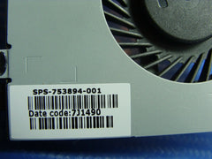 HP TouchSmart 15-g014dx 15.6" Genuine Laptop CPU Cooling Fan 753894-001 HP