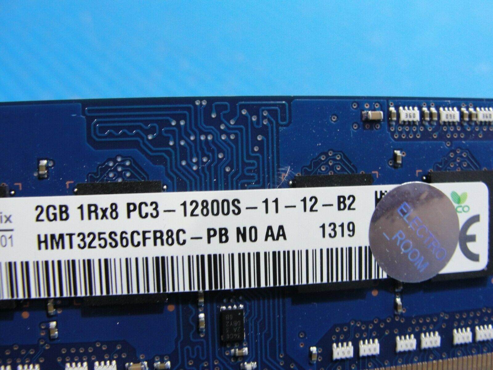 MacBook Pro A1286 SK Hynix 2GB SO-DIMM Memory RAM PC3-12800S HMT325S6CFR8C-PB - Tested Computer Laptop Parts