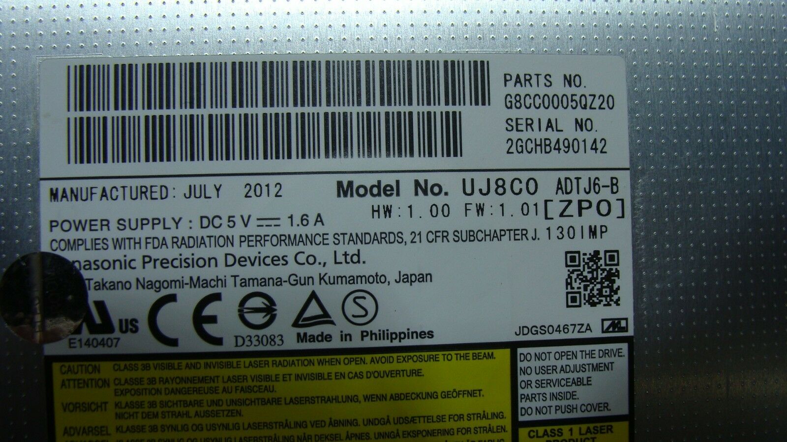 Toshiba Satellite L875-S7310 17.3