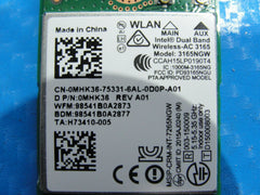 Dell Inspiron 15-5578 15.6" Genuine Laptop WiFi Wireless Card 3165NGW - Laptop Parts - Buy Authentic Computer Parts - Top Seller Ebay