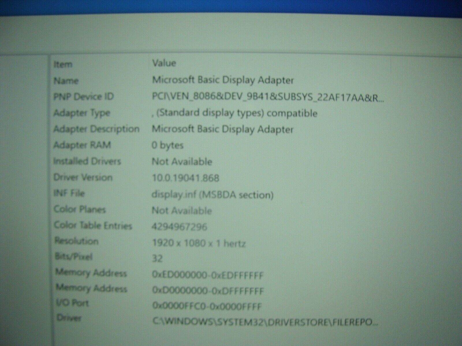 1YR WRTY 98% Battery Lenovo ThinkPad X13 Gen 1 i7-10510U 1.8Ghz 16GB 512GB SSD - Tested Computer Laptop Parts
