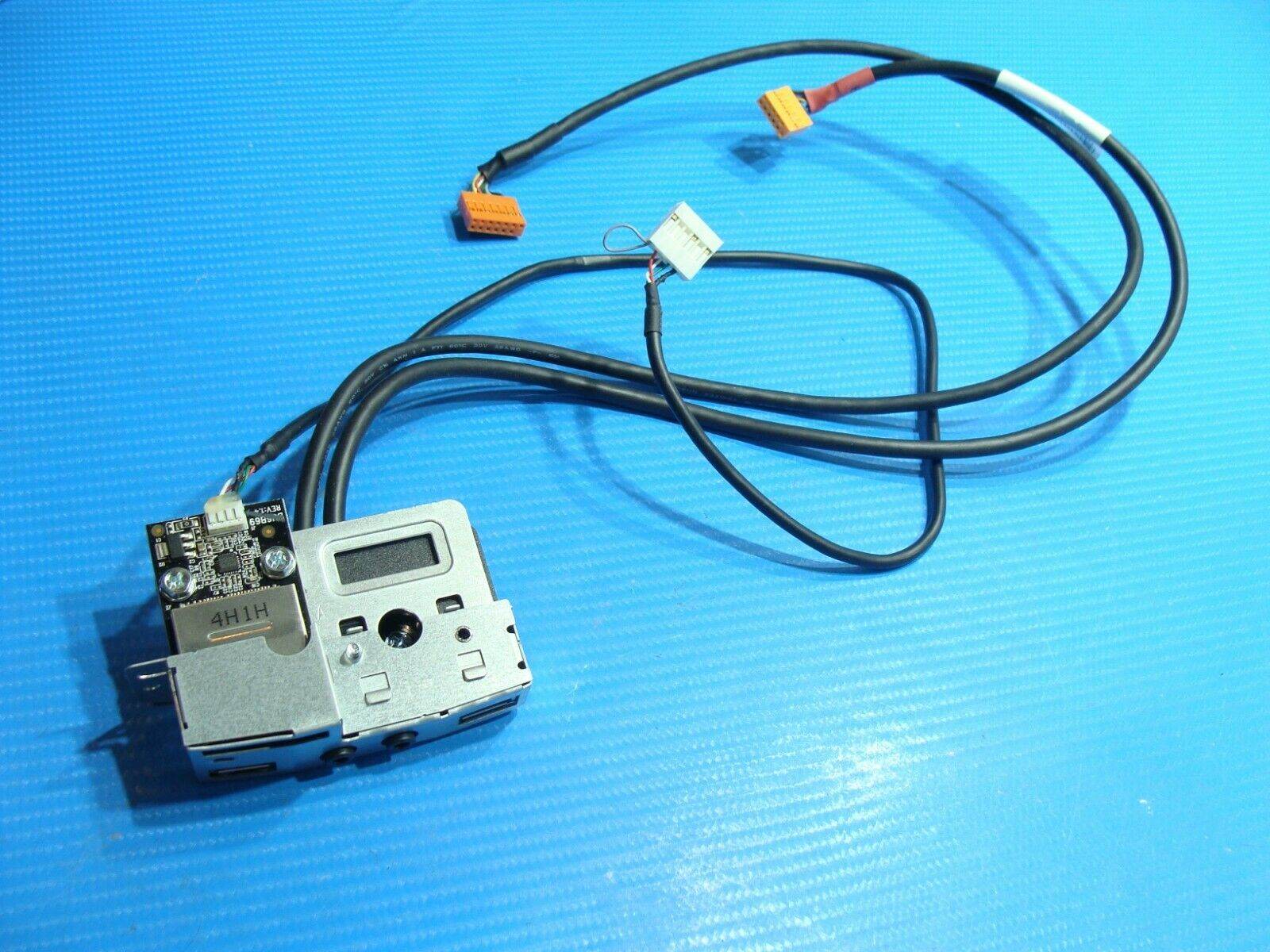 Lenovo H500S Genuine Desktop Front I/O USB Board w/ Cable 31501043 - Tested Computer Laptop Parts