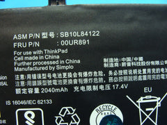 Lenovo ThinkPad 15.6” P52S OEM Battery 15.28V 32Wh 2040mAh 00UR891 SB10L84122