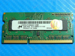 MacBook Pro A1286 Micron 2GB PC3-12800S SO-DIMM RAM Memory MT8JTF25664HZ-1G6M1 - Tested Computer Laptop Parts