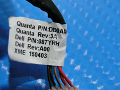 Dell Inspiron 7548 15.6" Genuine Laptop DC IN Power Jack w/Cable 87YRH Dell