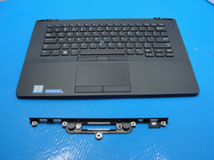 Dell Latitude E7470 14" Genuine Palmrest w/Touchpad Keyboard BL 9VXX8