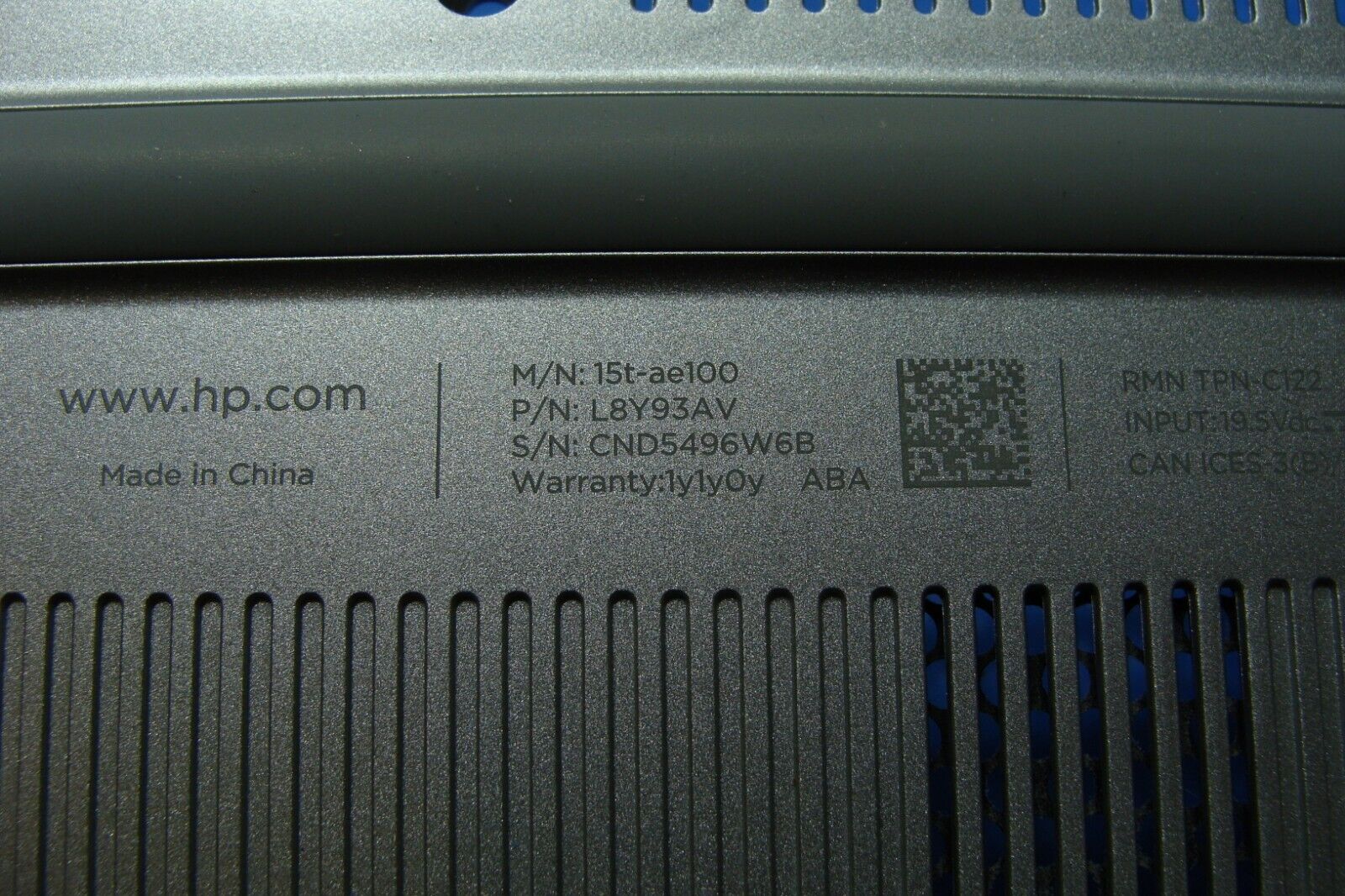 HP Envy 15t-ae100 15.6
