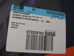 CYBERPOWERPC Gaming PC CS-450 Core i5-13400F 2.5GHz 16GB DDR5 Nvidia RTX 3060 8G