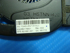 HP EliteBook 820 G3 12.5" CPU Cooling Fan w/Heatsink 821691-001 6043B0178401 - Laptop Parts - Buy Authentic Computer Parts - Top Seller Ebay