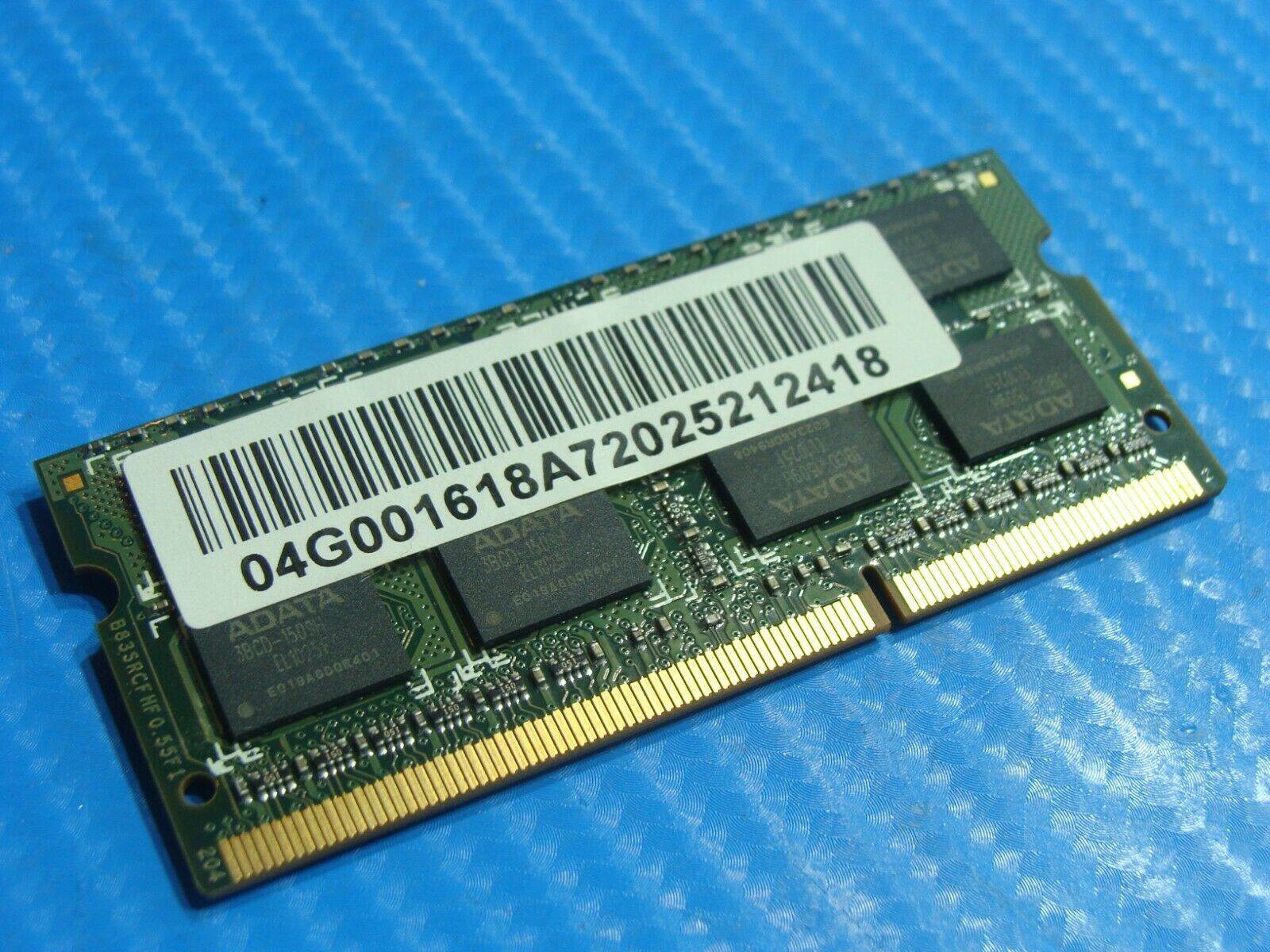 Asus P42F-XD1B ADATA 2GB 2RX8 SO-DIMM Memory RAM PC3-10600S AD73I1B1672EG - Tested Computer Laptop Parts