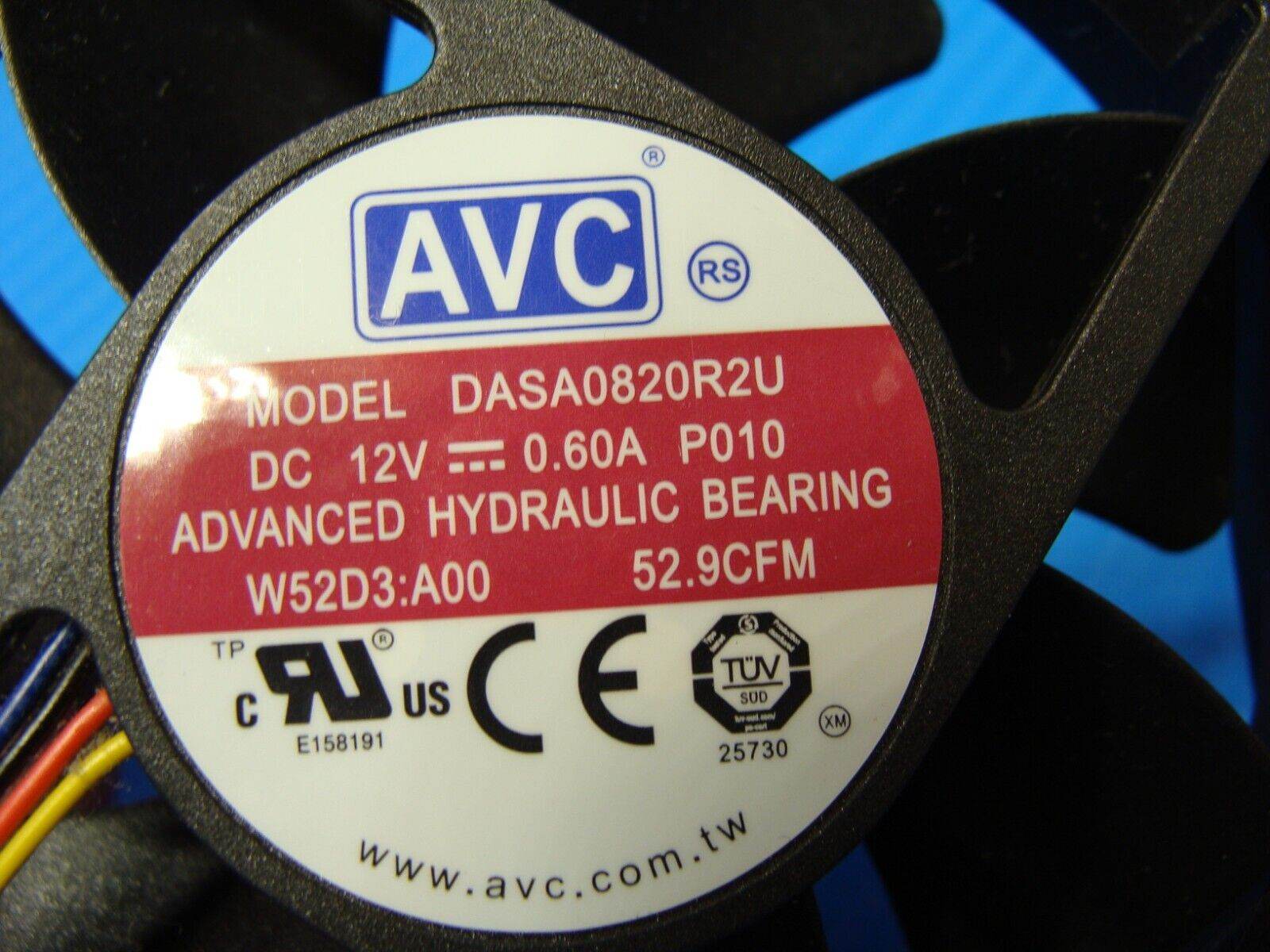 Dell Optiplex 3050 Genuine Desktop Case Cooling Fan W52D3 - Tested Computer Laptop Parts