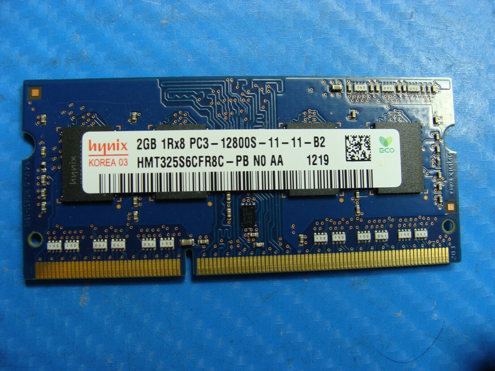 HP 6-1017cl Hynix 2GB 1Rx8 PC3-12800S SO-DIMM Memory RAM HMT325S6CFR8C-PB Hynix