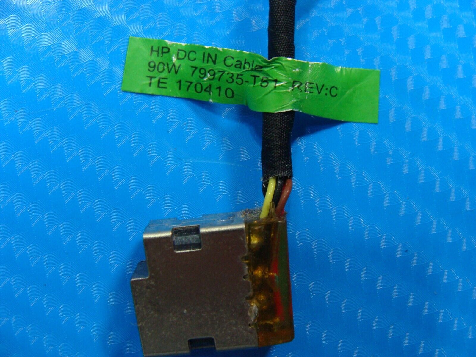 HP Pavilion x360 14-ba012nd 14 Genuine DC IN Power Jack w/Cable 799735-T51