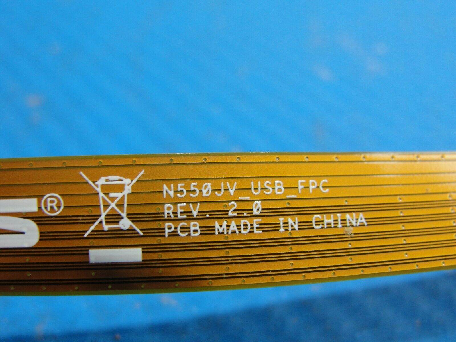 Asus Q550LF-BSI7T21 USB Card Reader Board w/Cable 69N0Q2B10D01 60NB0230-IO1040 - Tested Computer Laptop Parts