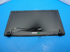 MSI Apache 15.6" GE60 2PC OEM Matte FHD LCD Screen Complete Assembly Black