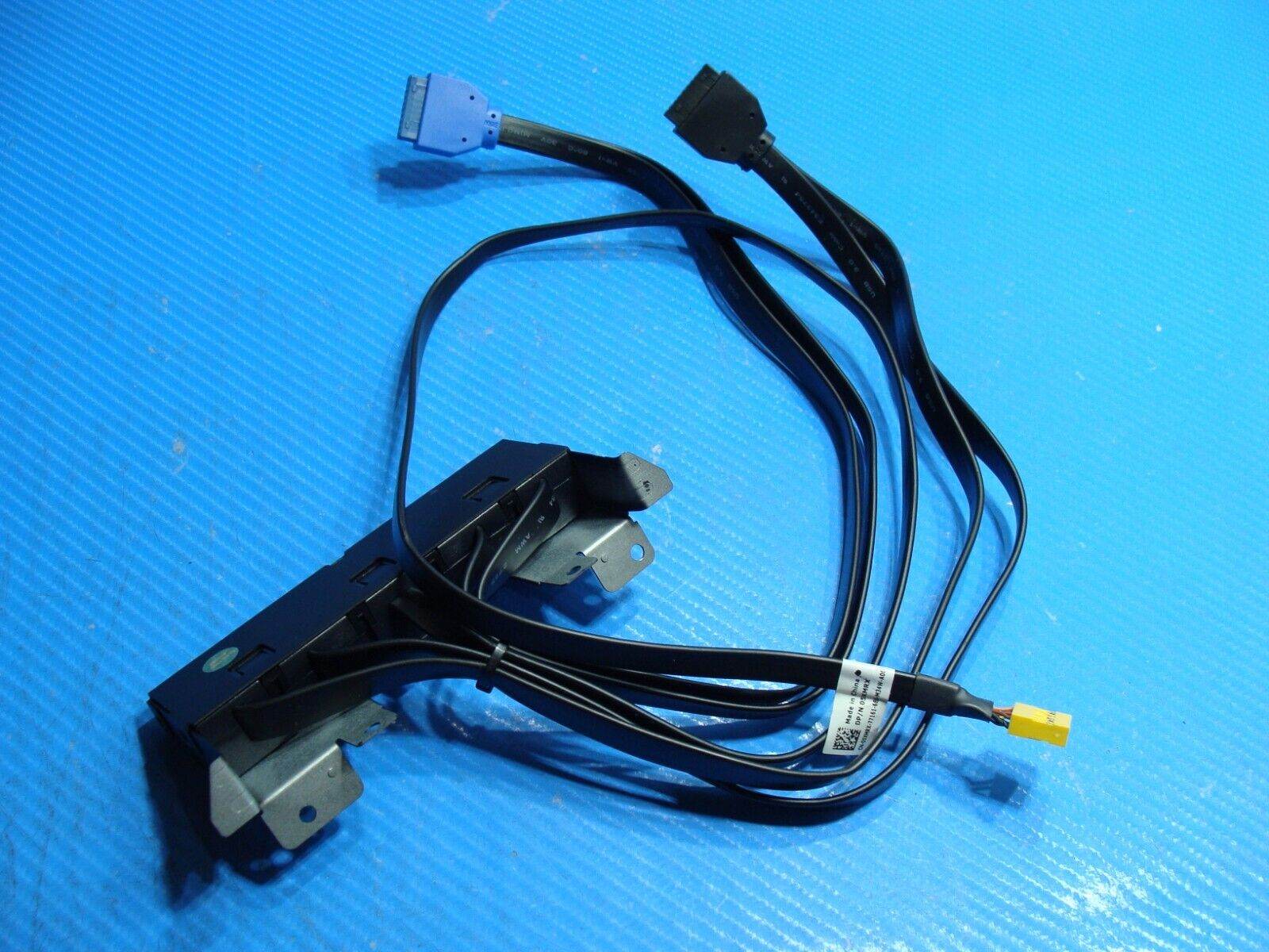 Dell Alienware Aurora R6 Genuine Desktop USB 3.5MM Audio Panel w/ Cable 5XMRX - Tested Computer Laptop Parts