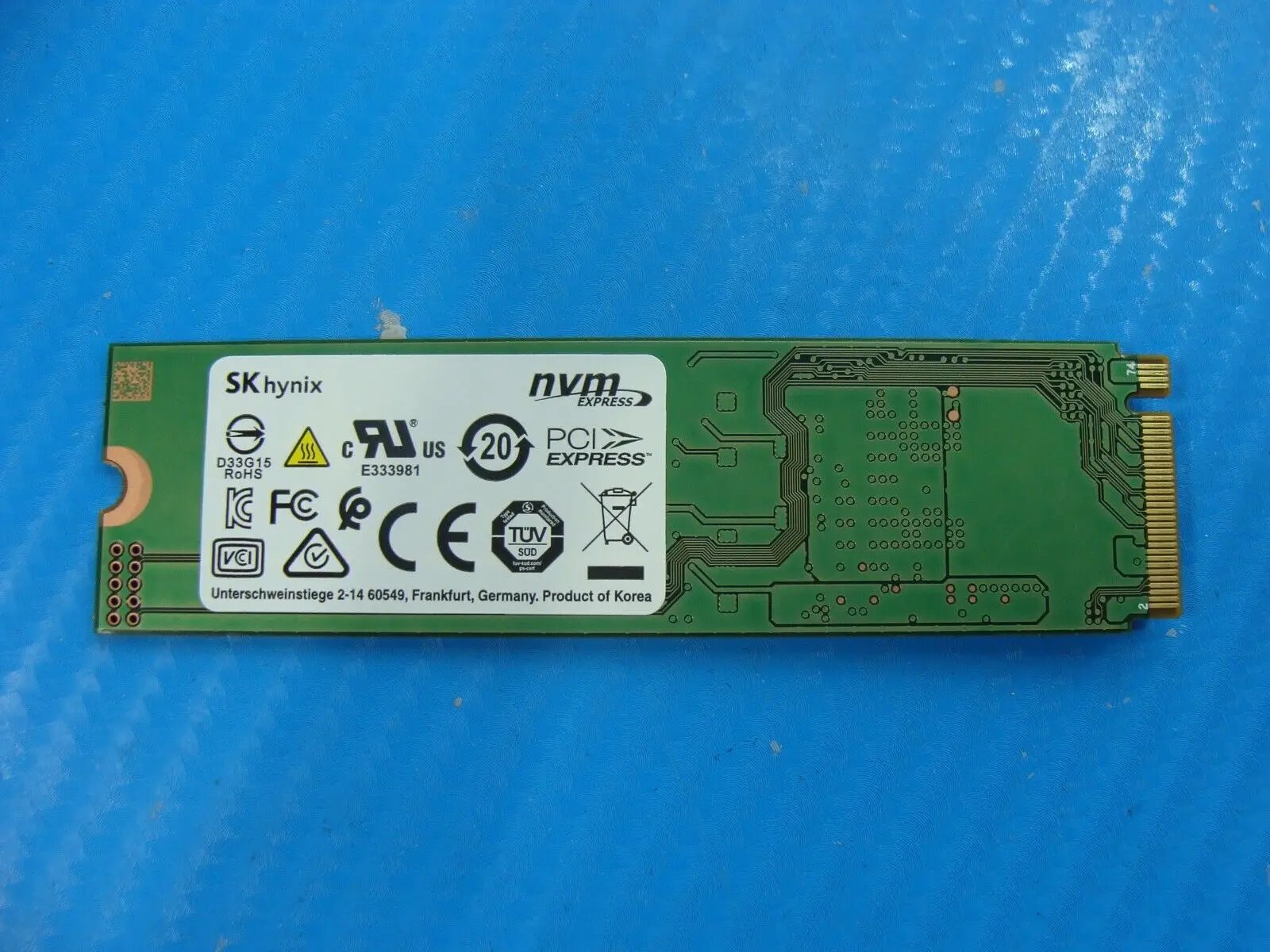Asus 15 F512 SK Hynix 128GB M.2 NVMe Solid State Drive HFM128GDJTNG-8310A
