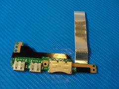 Asus F510UA-AH51 15.6" Genuine Laptop Dual USB Card Reader Board w/Cable ASUS