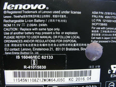 Lenovo ThinkPad T460 14" Genuine Battery 11.1V 24Wh 1930mAh 45N1108 45N1773 - Laptop Parts - Buy Authentic Computer Parts - Top Seller Ebay
