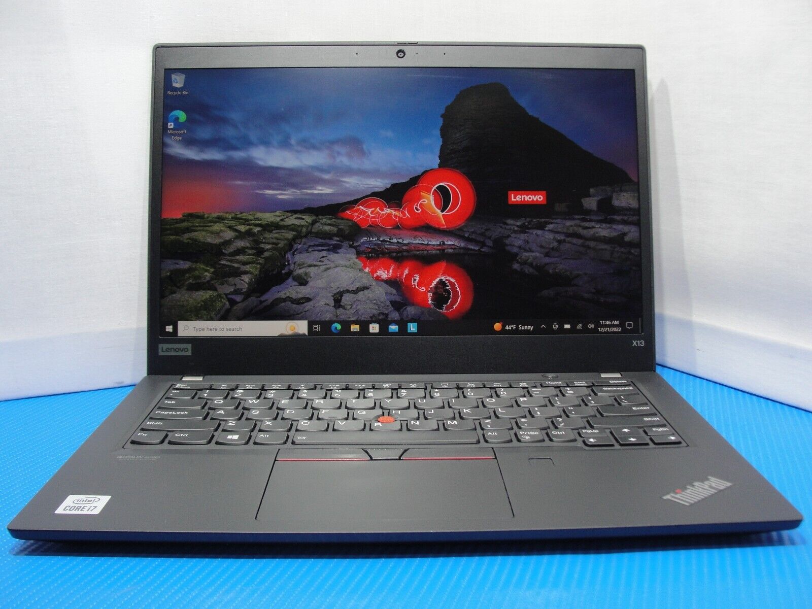 WRTY Lenovo ThinkPad X13 Gen 1 FHD TOUCH i7-10510U 512GB 99% Battery FPR Great!!