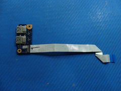 HP 15-g071nr 15.6'' Genuine Dual USB Port Board w/Cable LS-A993P - Tested Computer Laptop Parts