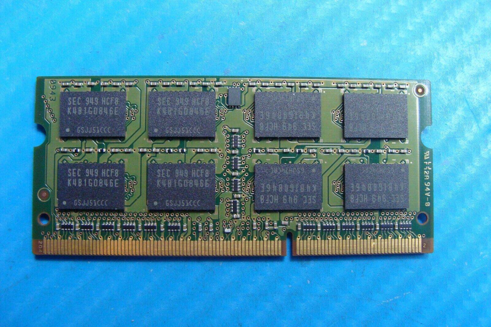 Apple A1286 Laptop Samsung 2GB 2Rx8 Memory Ram pc3-8500s-07 m471b5673eh1-cf8 - Tested Computer Laptop Parts