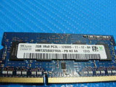 HP 15-b119wm SKhynix 2GB 1Rx8 PC3L-12800S SO-DIMM Memory RAM HMT325S6EFR8A-PB - Tested Computer Laptop Parts
