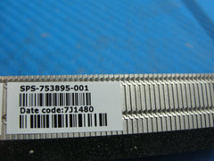HP Notebook 15-g013dx 15.6" Genuine Laptop CPU Cooling Heatsink 753895-001 - Laptop Parts - Buy Authentic Computer Parts - Top Seller Ebay