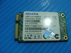 Sony Vaio SVT14126CXS ADATA 24GB SSD Solid State Drive AXM13S2-24GM-B - Tested Computer Laptop Parts