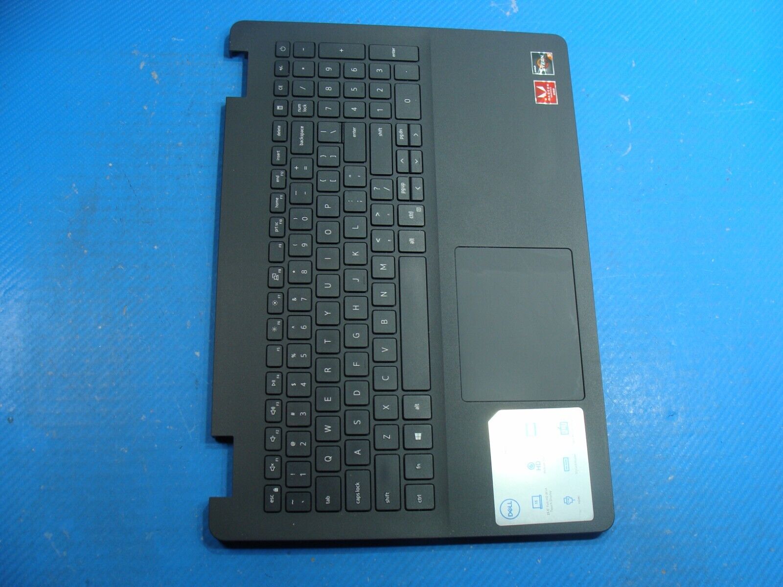 Dell Inspiron 15.6 15 3505 Palmrest w/TouchPad Keyboard 1FPW2 AP2X2000H00