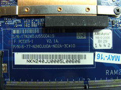 System76 14" Lemur Genuine Intel i7-6500U 2.5GHz Motherboard 6-77-N240JU0A-N02A
