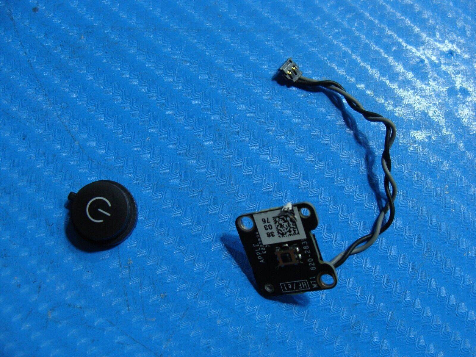 Apple Mac Mini A1347 Mid 2010 MC270LL/A Genuine Power Button Board w/ Cable - Tested Computer Laptop Parts