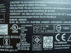 Dell Latitude E7450 14" Genuine Battery 7.4V 54Wh 6986mAh G95J5 3RNFD Excellent