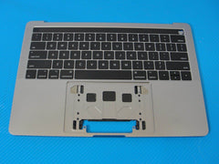 MacBook Pro A1706 13 2016 MLH12LL Top Case Battery Space Gray 661-05333 UNTESTED - Tested Computer Laptop Parts