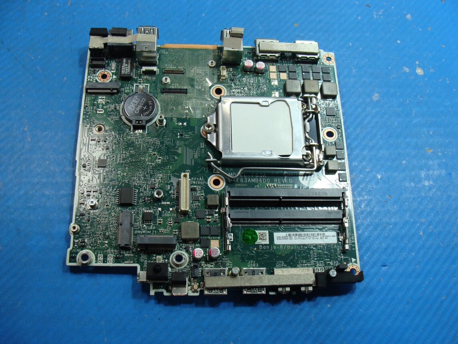 HP EliteDesk 800 G5 MFF Desktop Intel Motherboard L54553-601