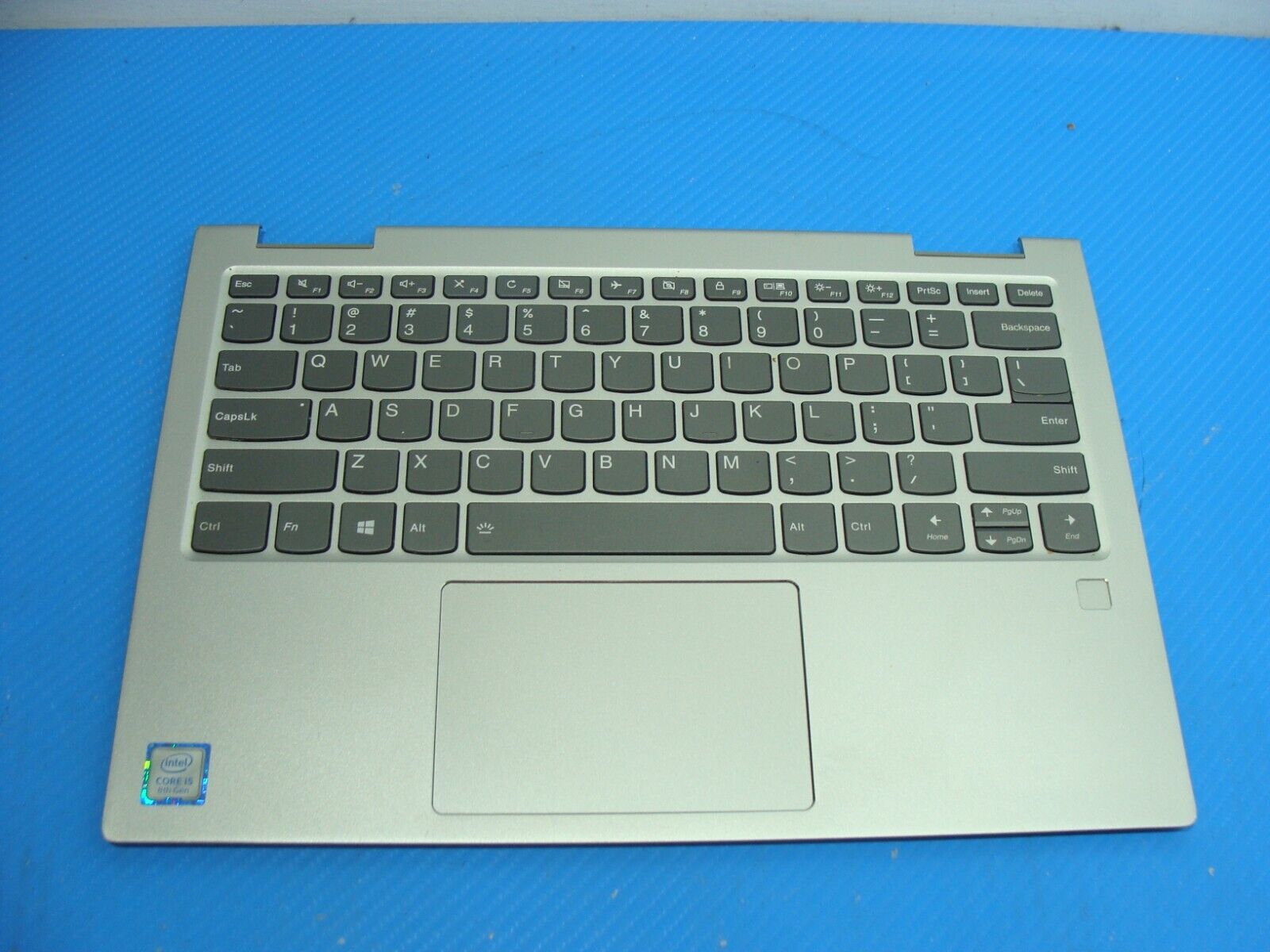 Lenovo Yoga 13.3” 730-13IKB 81CT OEM Palmrest w/TouchPad BL Keyboard AM279000F20