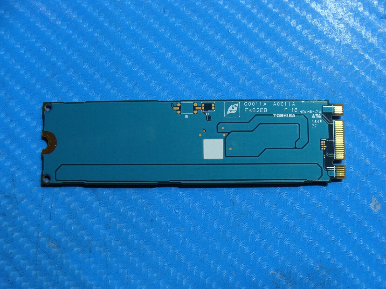 Dell 7390 Toshiba 256GB Sata M.2 SSD Solid State Drive VFR5T KSG60ZMV256G