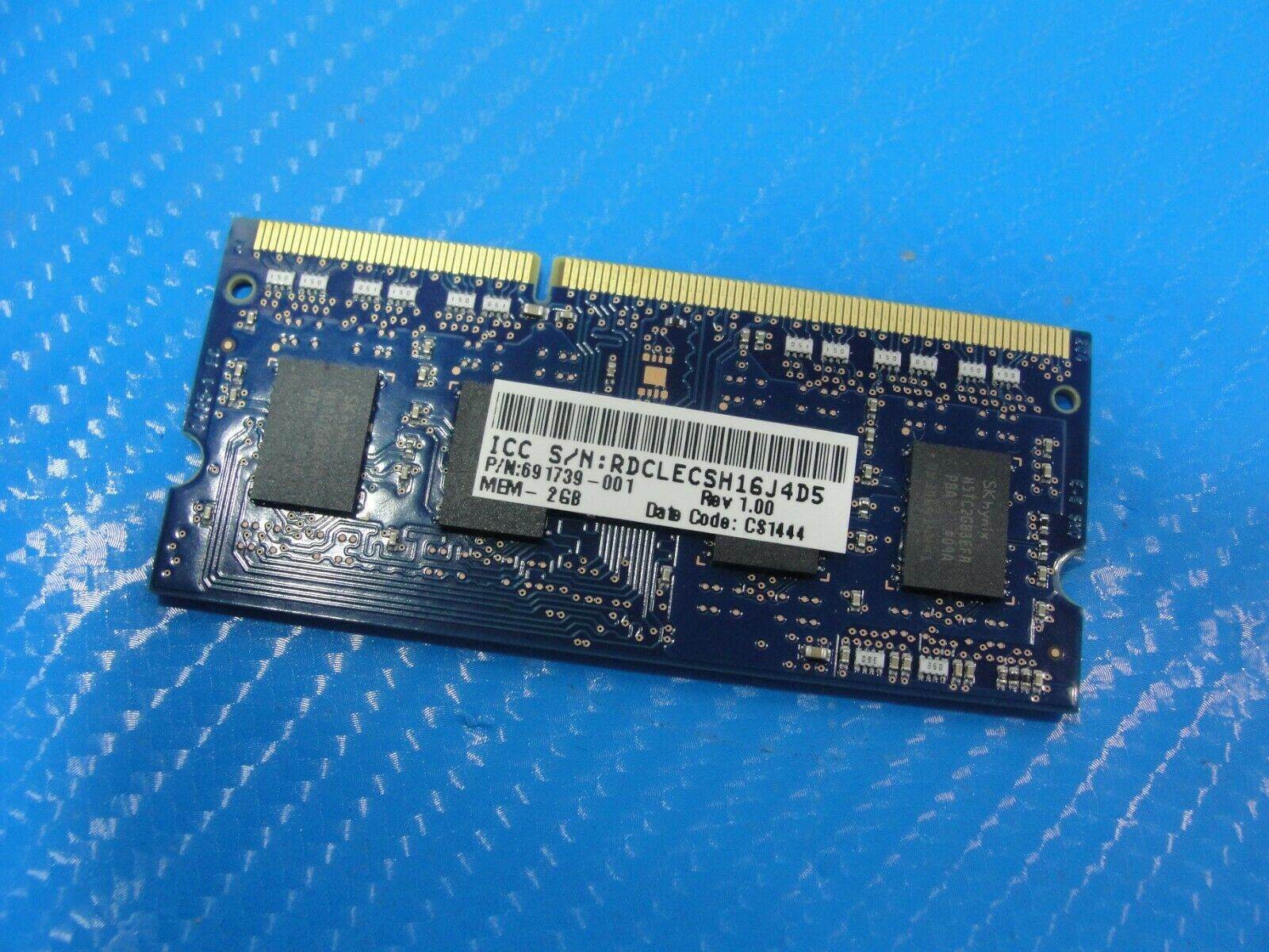 HP m6-n010dx SKhynix 2GB 1Rx8 PC3L-12800S SO-DIMM Memory RAM HMT325S6EFR8A-PB - Tested Computer Laptop Parts