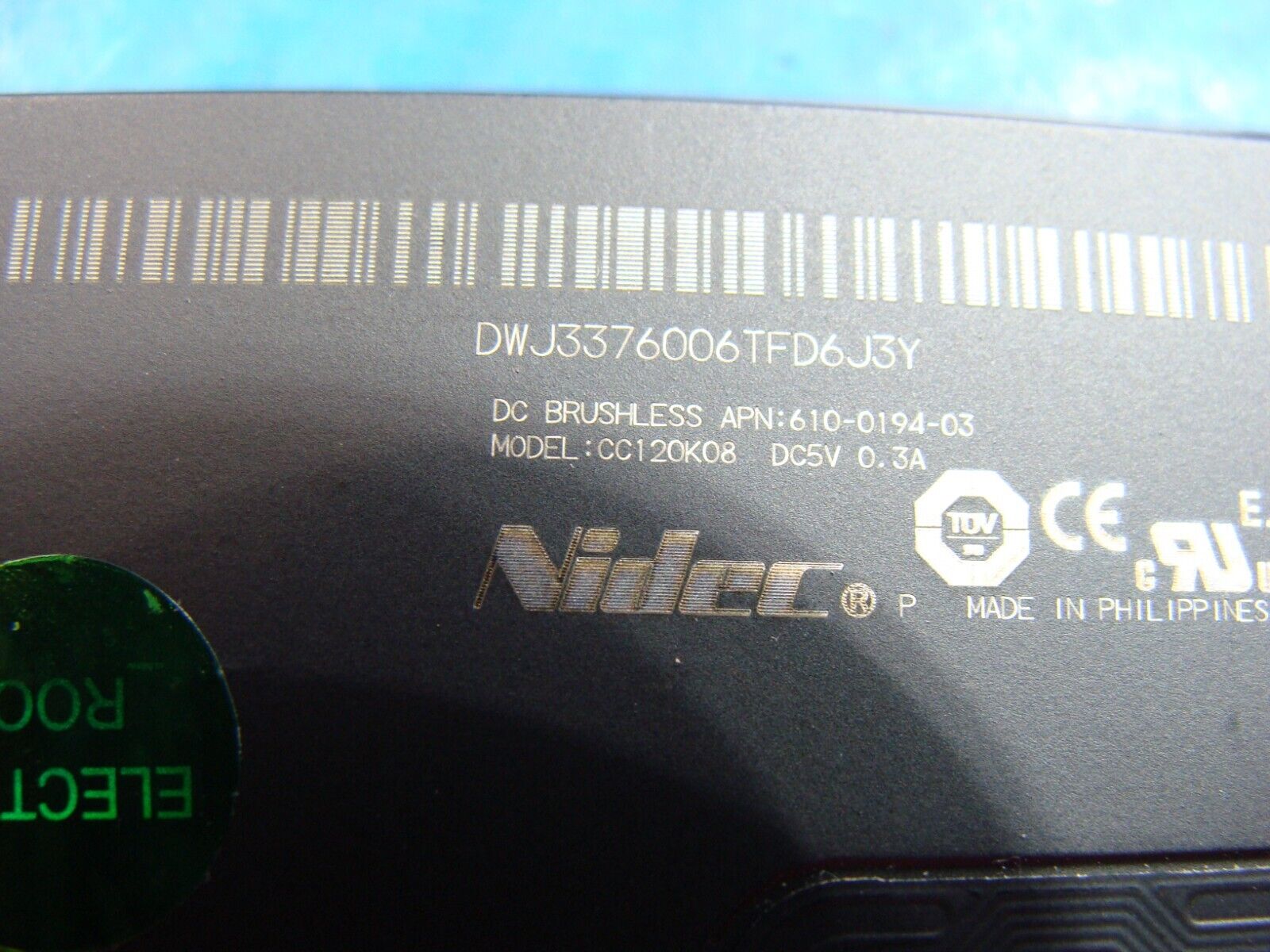 MacBook Pro A1398 15 Late 2013 ME294LL/A Left & Right Fan 923-0669 923-0668