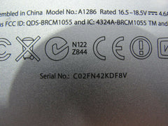 MacBook Pro A1286 MC721LL/A Early 2011 15" Genuine Bottom Case Housing 922-9754 - Laptop Parts - Buy Authentic Computer Parts - Top Seller Ebay