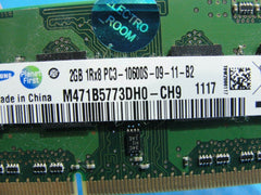 MacBook Pro A1278 Samsung SO-DIMM RAM Memory 2x2GB PC3-10600S M471B5773DH0-CH9 - Tested Computer Laptop Parts