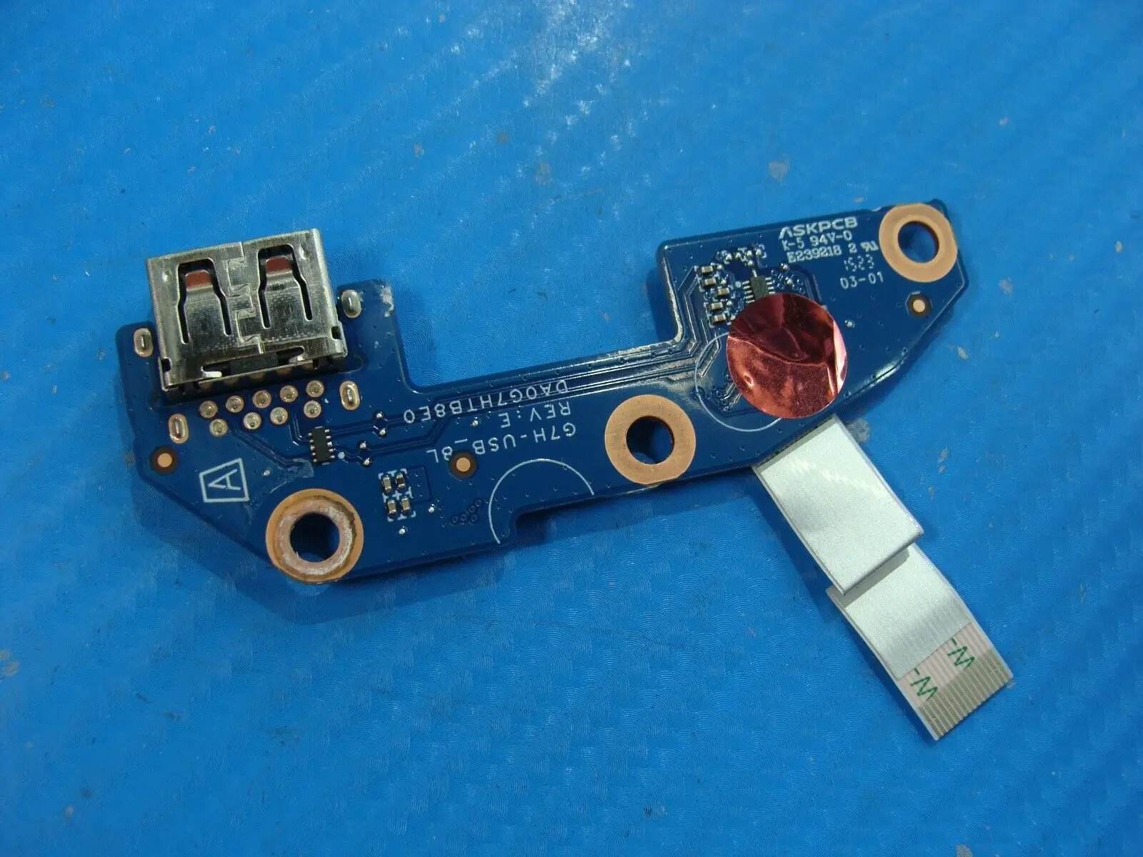 HP Pavilion 15.6” 15t-eg200 Genuine Laptop USB Port Board w/Cable DA0G7HTB8E0 - Tested Computer Laptop Parts